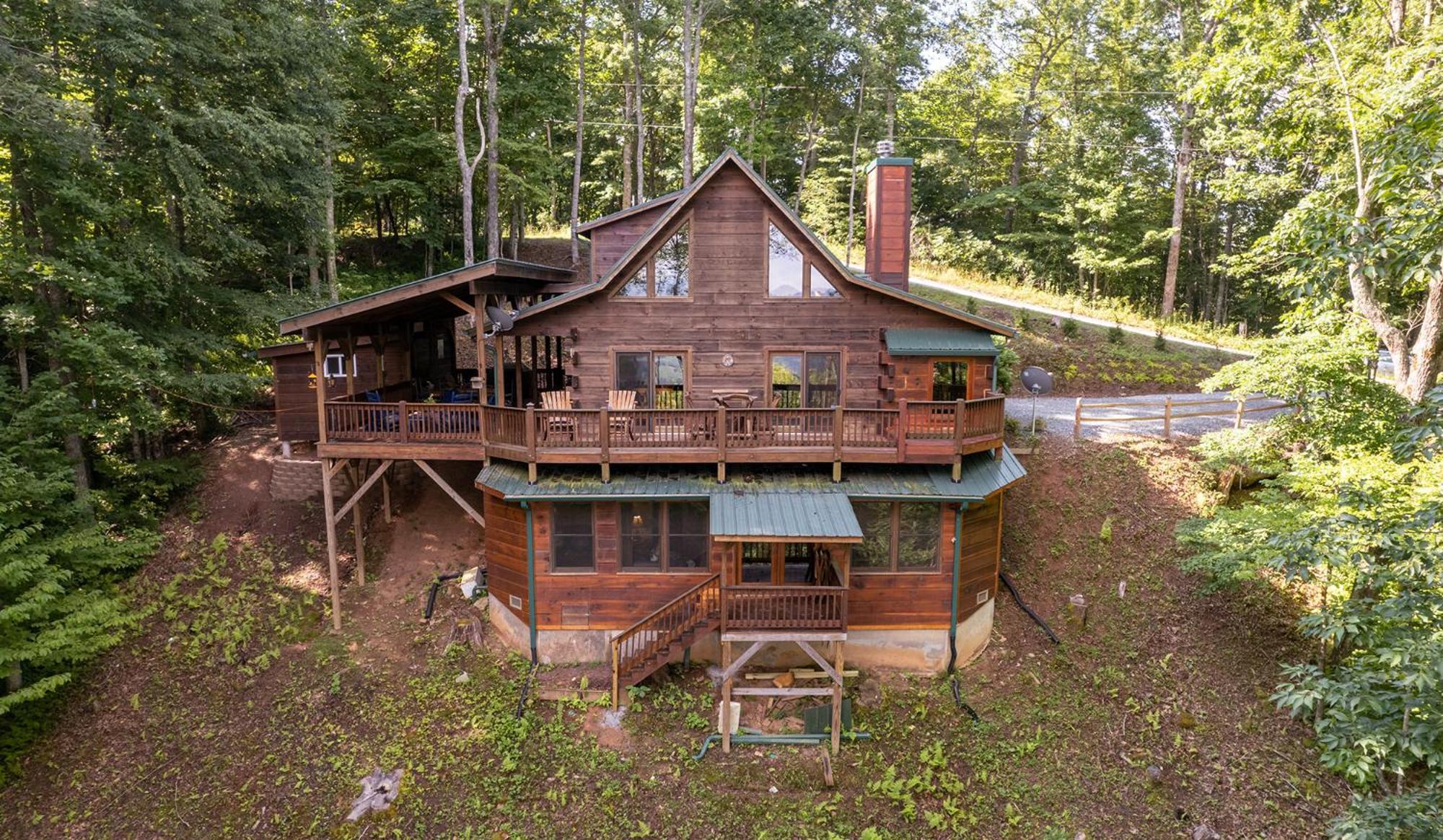Staynantahala - Smoky Mountain Cabins Aquone Ngoại thất bức ảnh