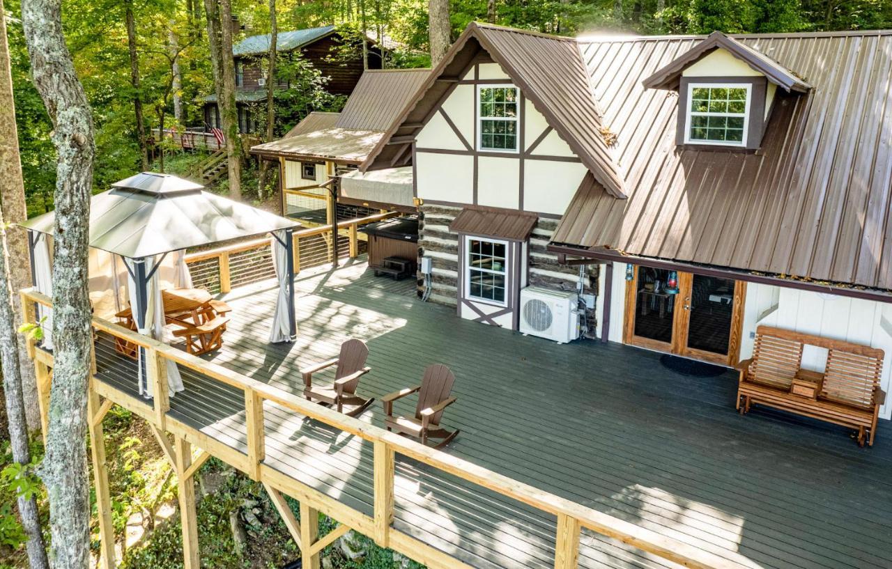 Staynantahala - Smoky Mountain Cabins Aquone Ngoại thất bức ảnh